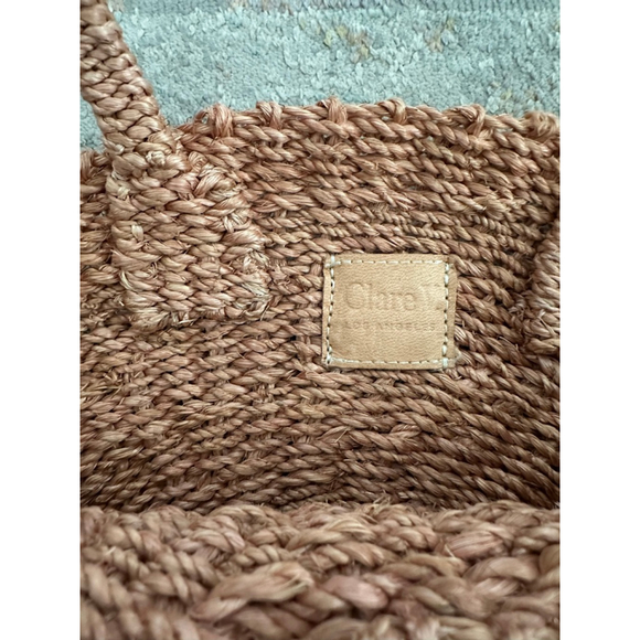 Women's Clare V. Brown Woven Crossbody Bag One Size - Picture 3 of 8